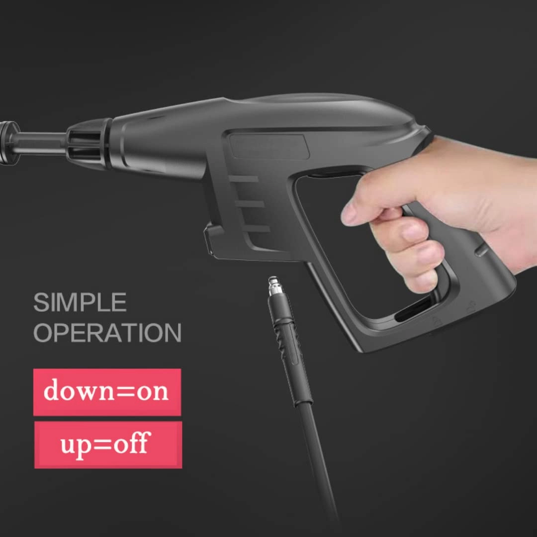 Lutian High Pressure Washer - 1400W 100 Bar Max Flow390 lh