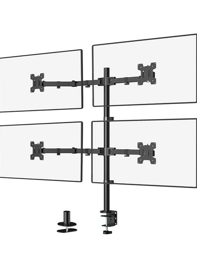 4 Monitor Stand - 32inch VESA 75x75 100x100