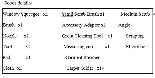 steam mop - 350 Milliliters