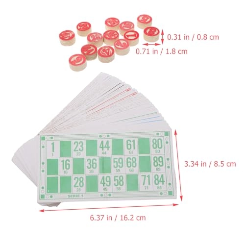 Russian Lottos - Wooden Travel Bingo Set