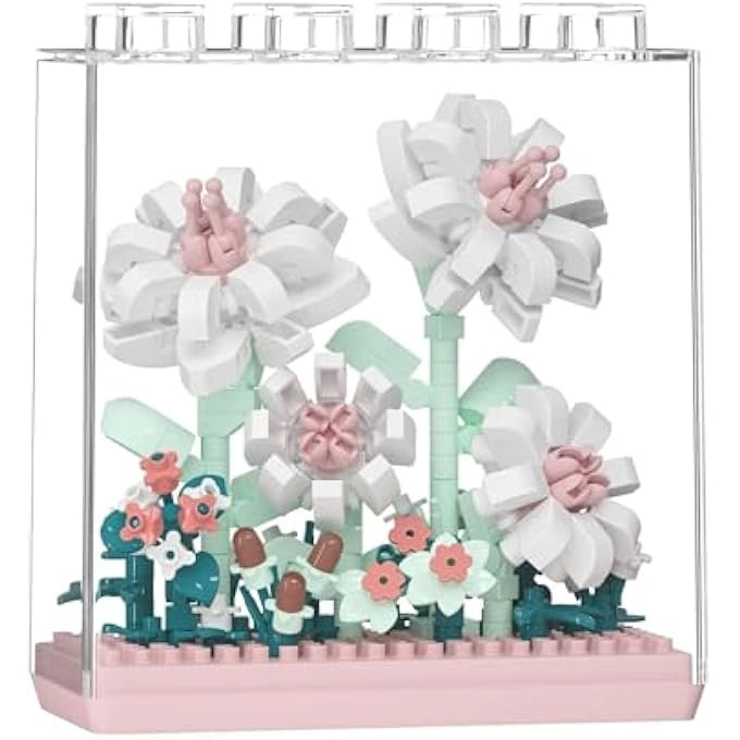 Generic Mini Brick Flower Bouquet - 558 pcs