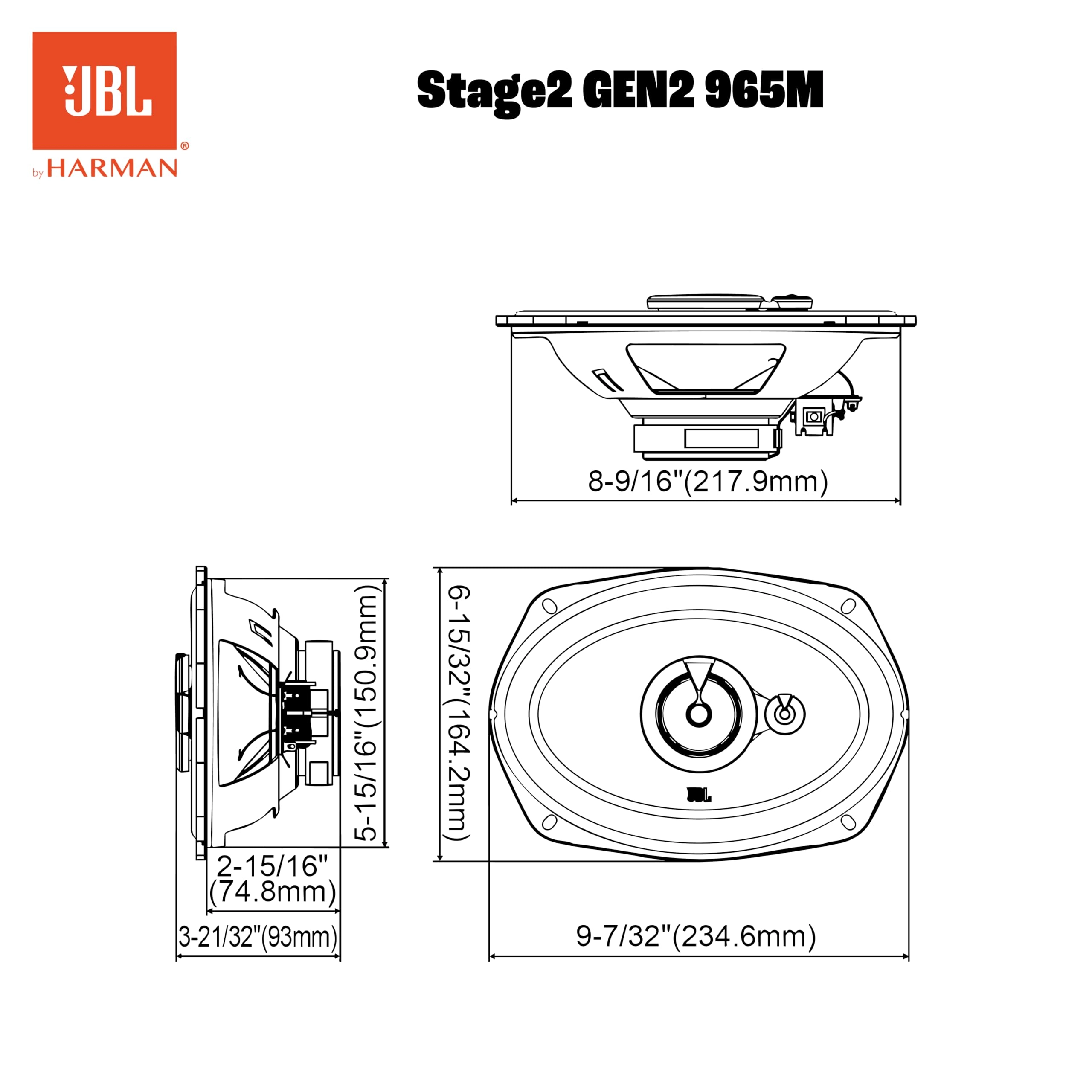 Stage1 962M - 152mm 3-Way Coaxial