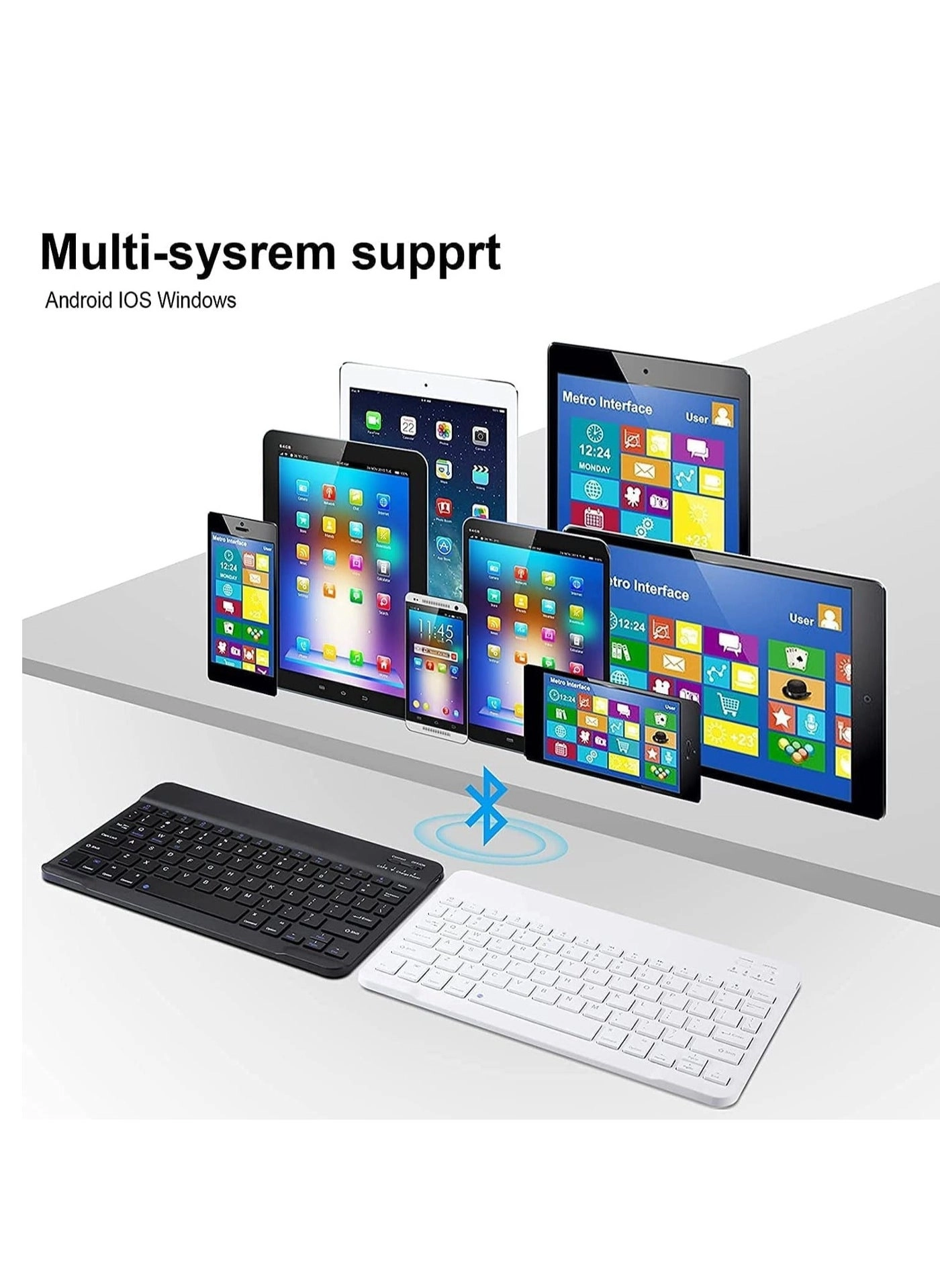 Foldable Bluetooth Keyboard