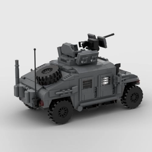 Military Vehicle Armored Truck - 597pcs