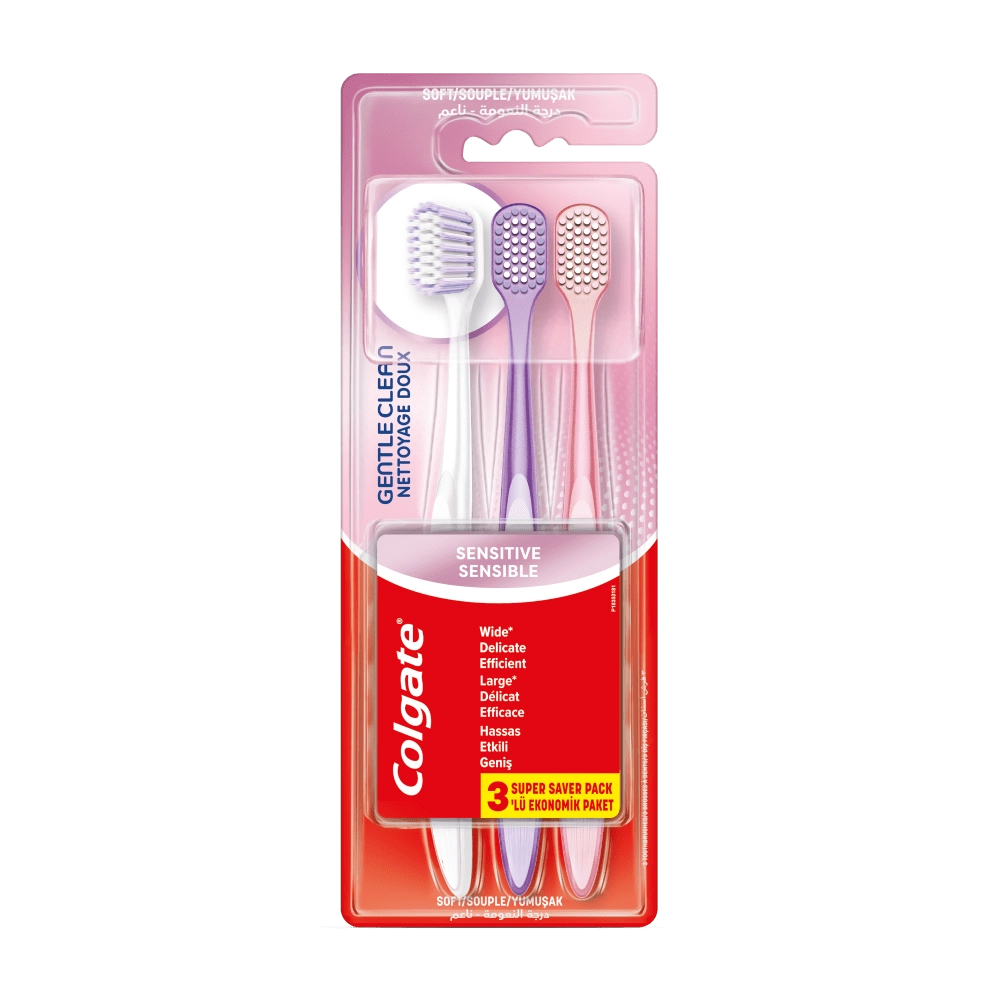 Colgate Gentle Sennitive - Soft 3-Piece Pack