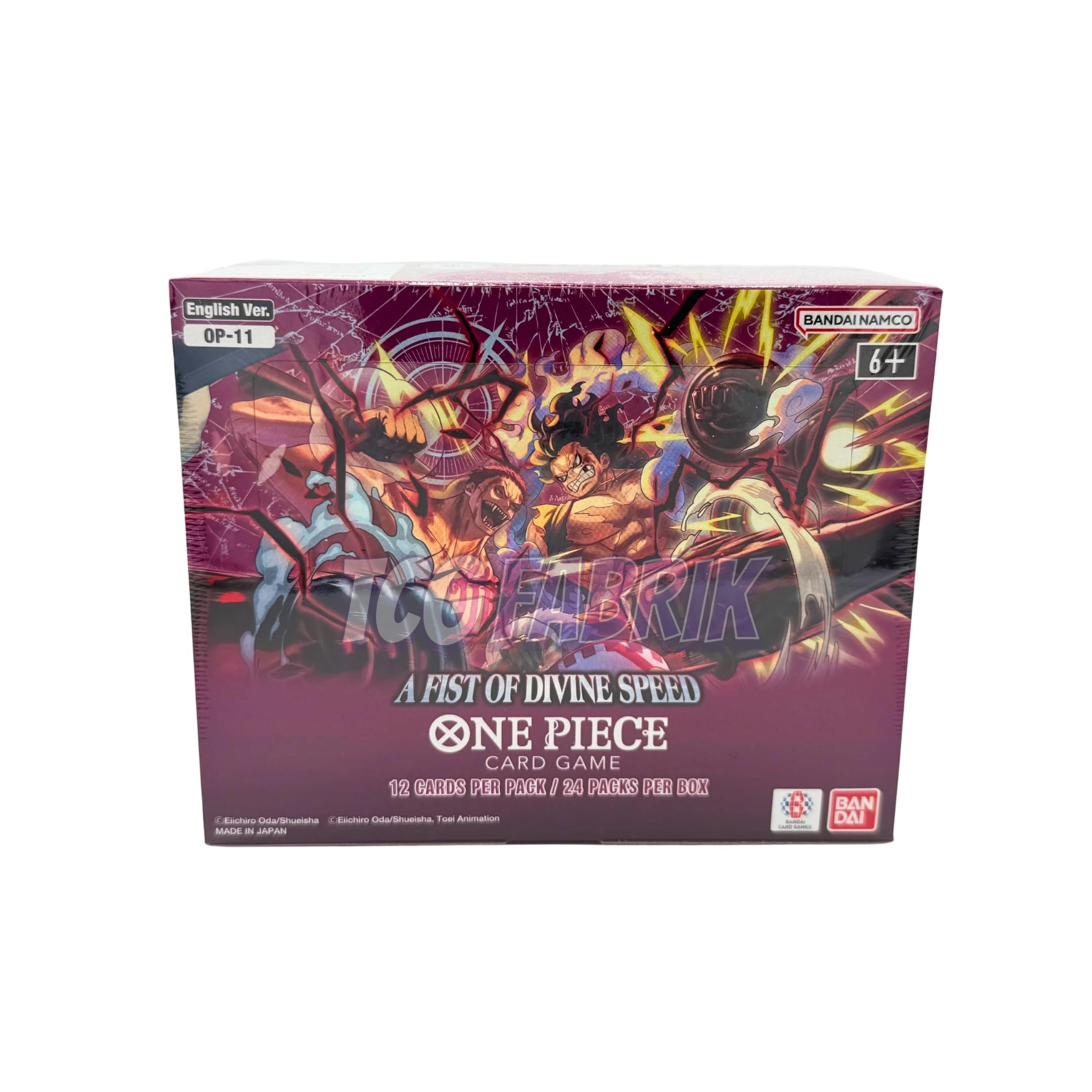 TCG Fabrik One Piece A Fist of Divine Speed Booster Box - English 24pcs
