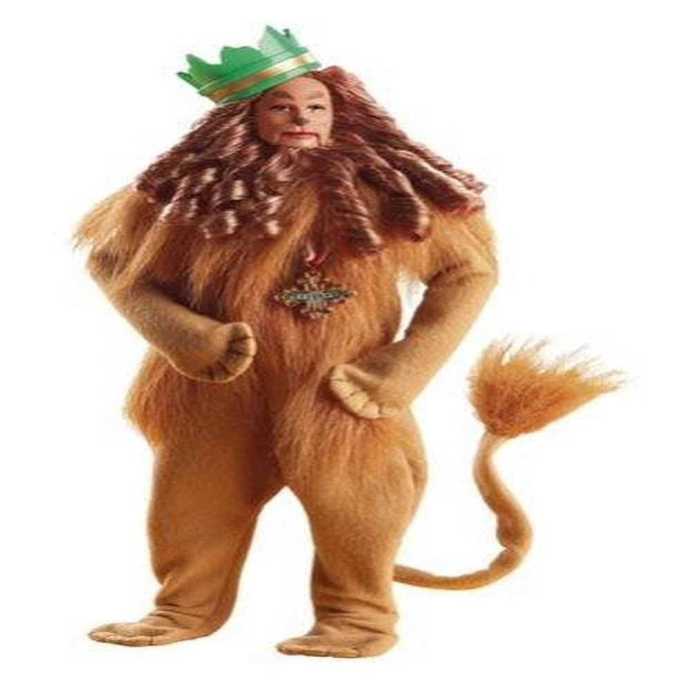 Mattel Cowardly Lion Doll - Polyvinyl Chloride Musical