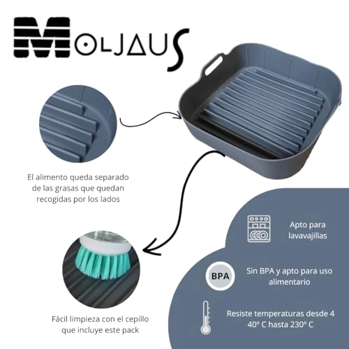 Silicone mould + Grid + Cleaning Brush - Silicone