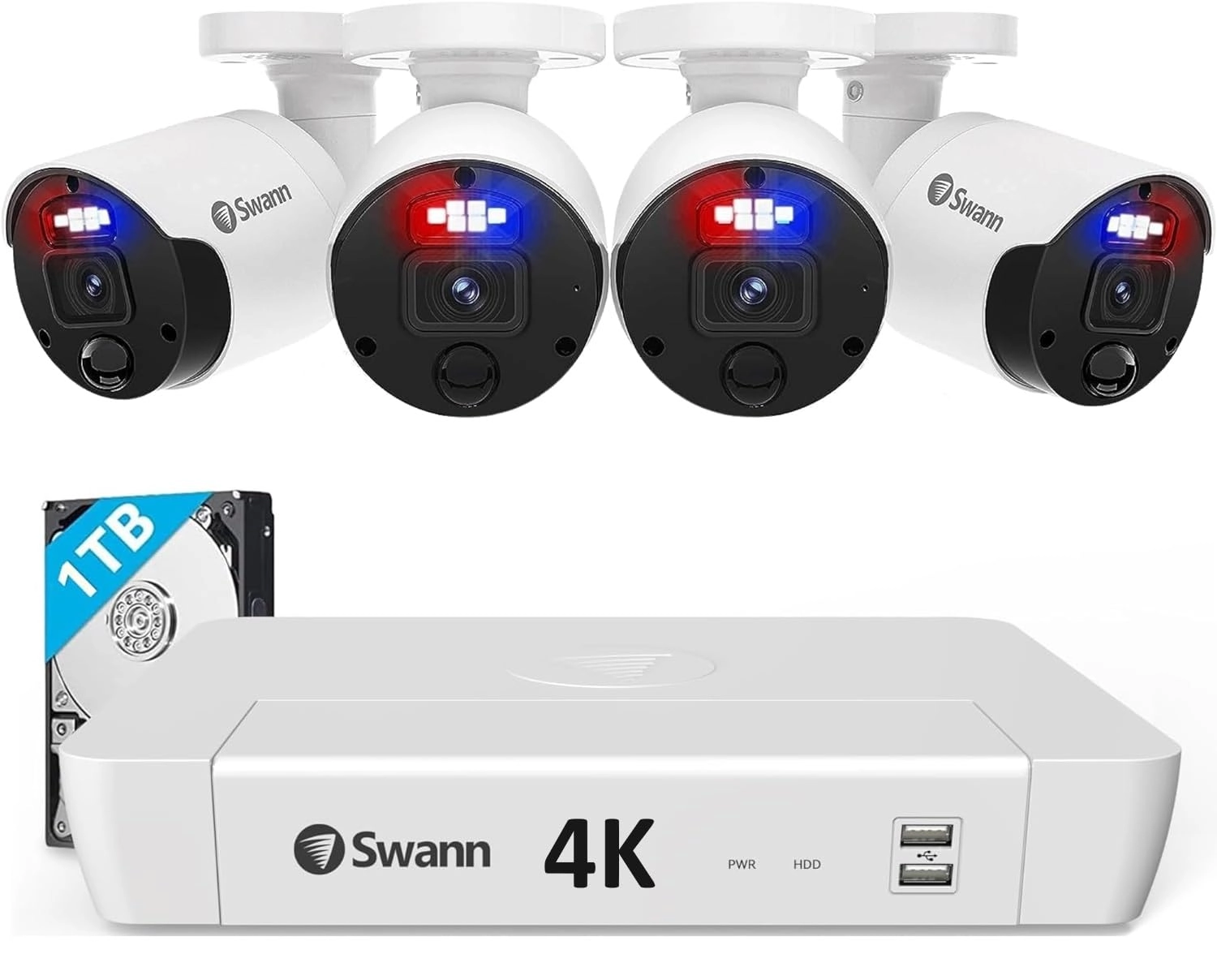 Swann Pro 4K Ultra HD - 8 channels