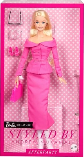 Barbie Signature Stylized by Andrew Mukamal - Collectible 3 Day & Night Outfits Stand Included