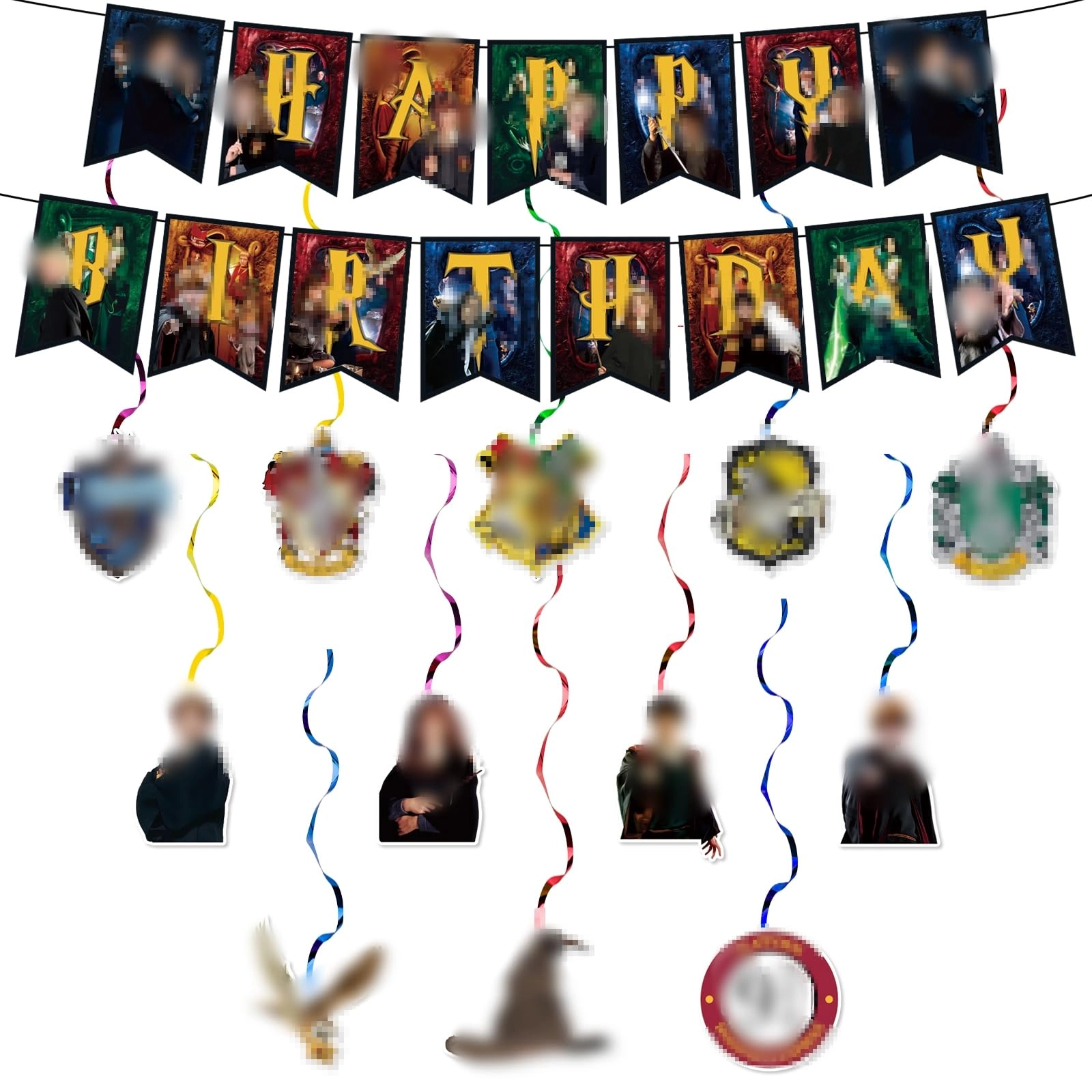 Birthday Decorations Banner - 14Pcs Birthday