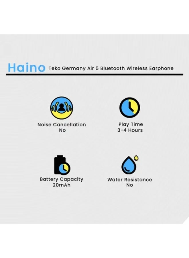 Air 5 Wireless Earphone