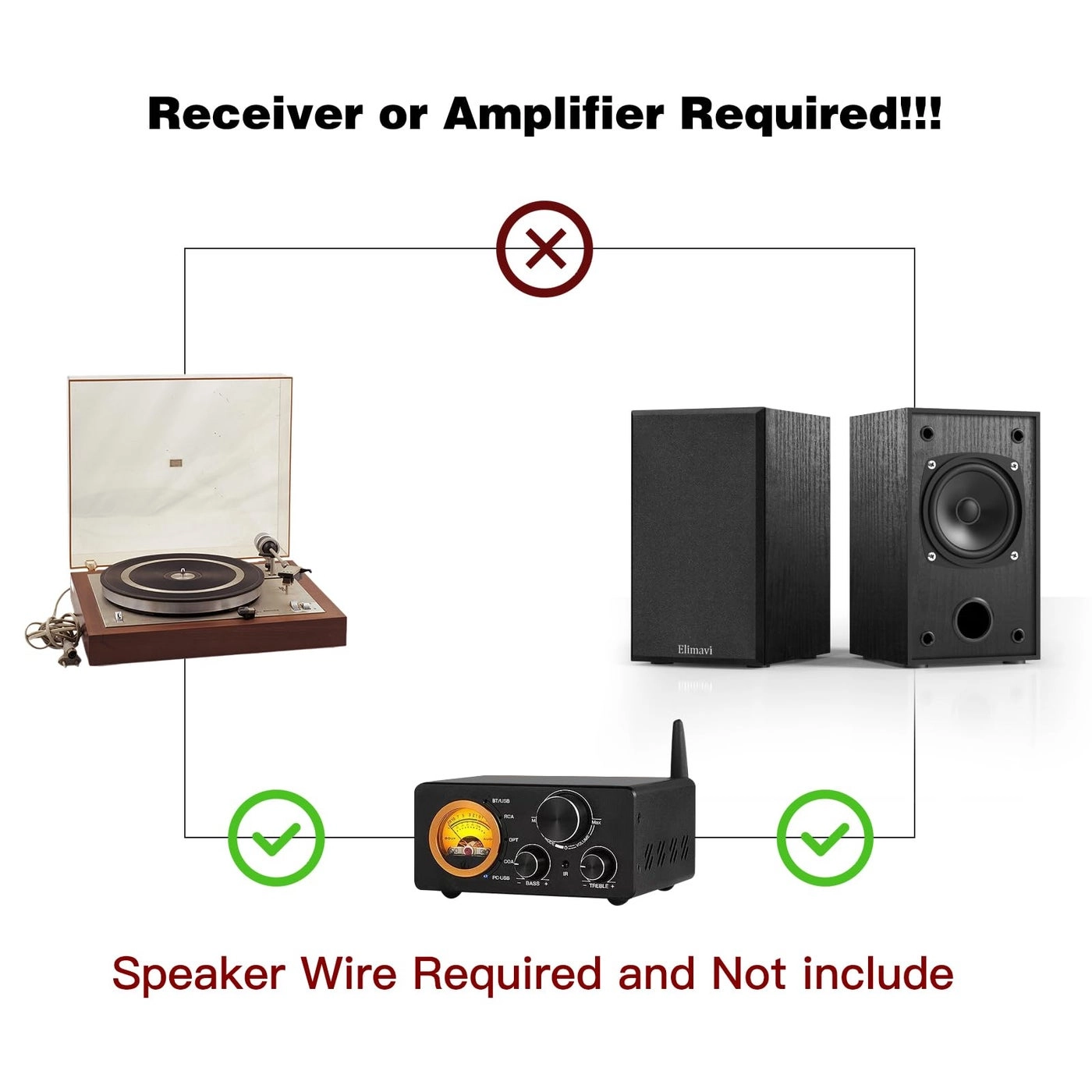 Passive Bookshelf Speakers