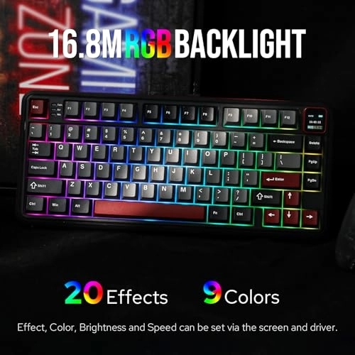 Vibe75 - 75% 2.4 GHz wireless, Bluetooth, USB-C