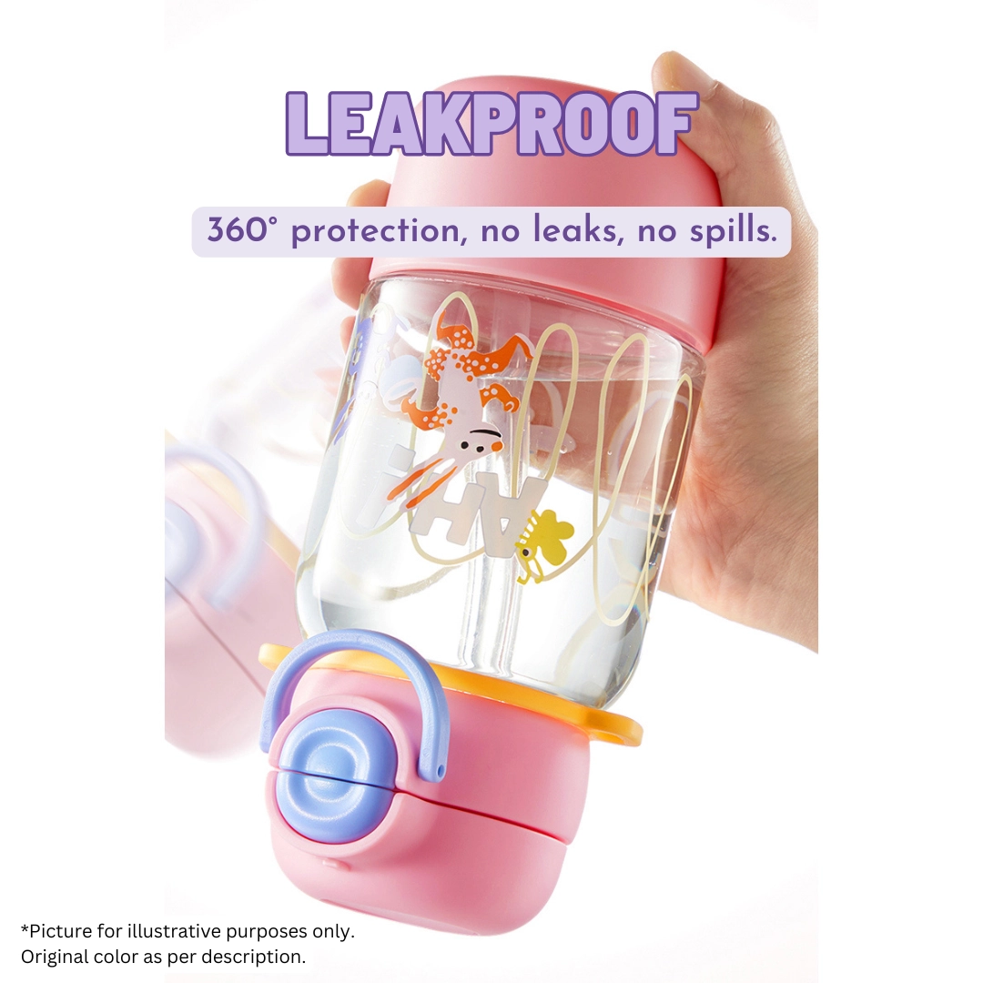 Pink Bunny Water Bottle - 590 ml