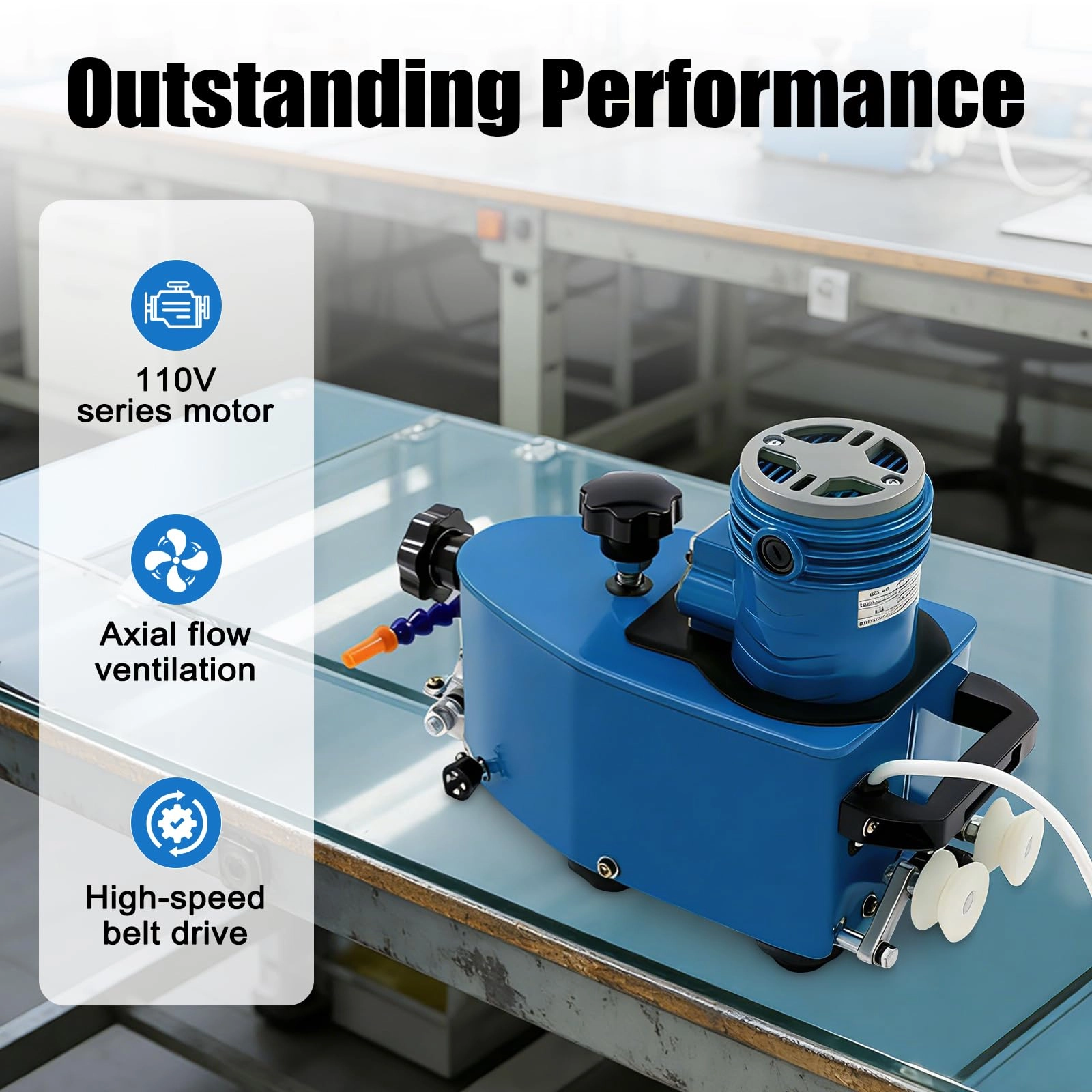 Small Glass Edging Machine - 1100W