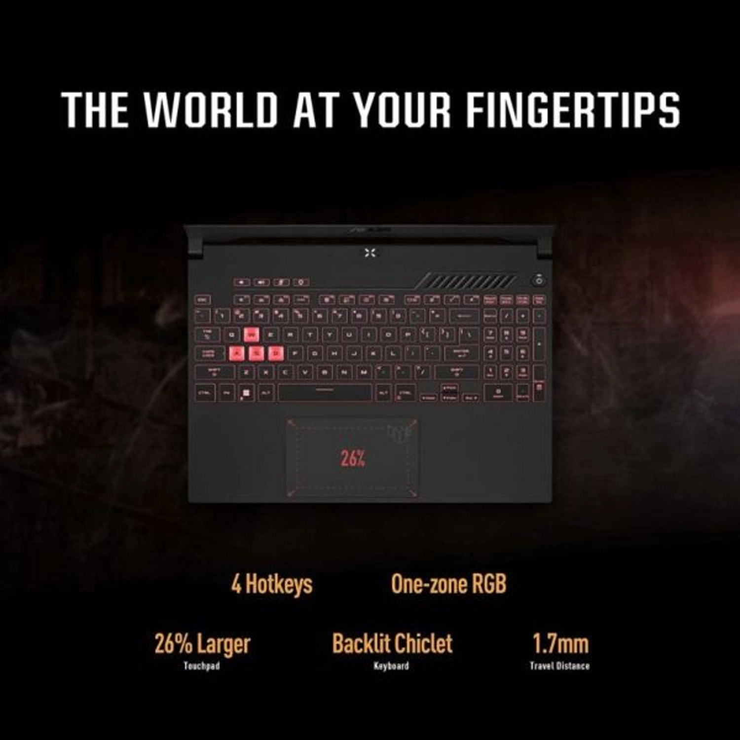 TUF A15 FA507RC - 15.6'' Ryzen 7-6800H 16GB DDR5 512GB SSD