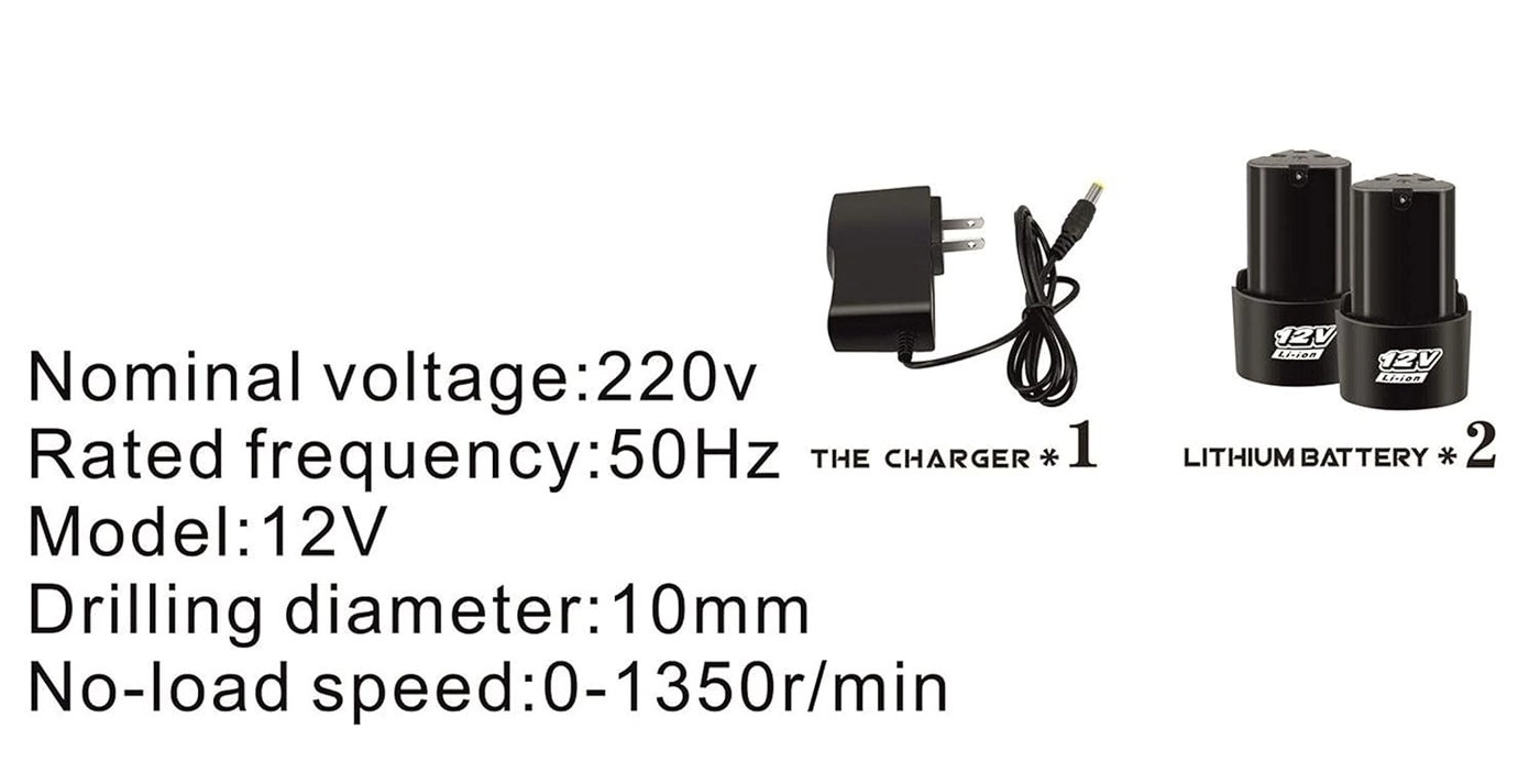 MultiFunction Drill - 1200Mah