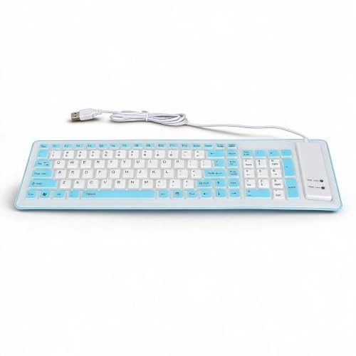 Foldable Silicone Keyboard - Wired