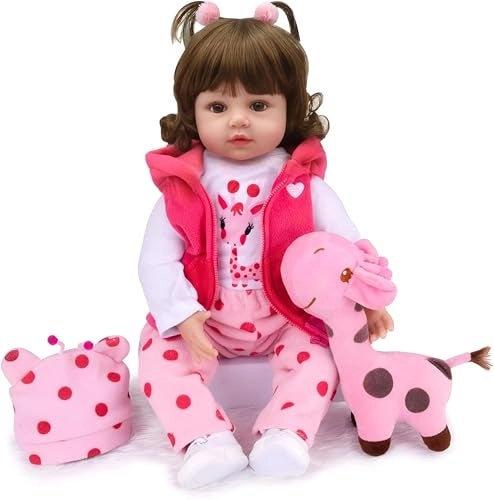 CHAREX Reborn Baby Doll - 18 inch Girl Ages 3+