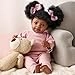 Reborn Baby Doll - 20 Inch Soft Cloth Body Black Girl Ages 3+