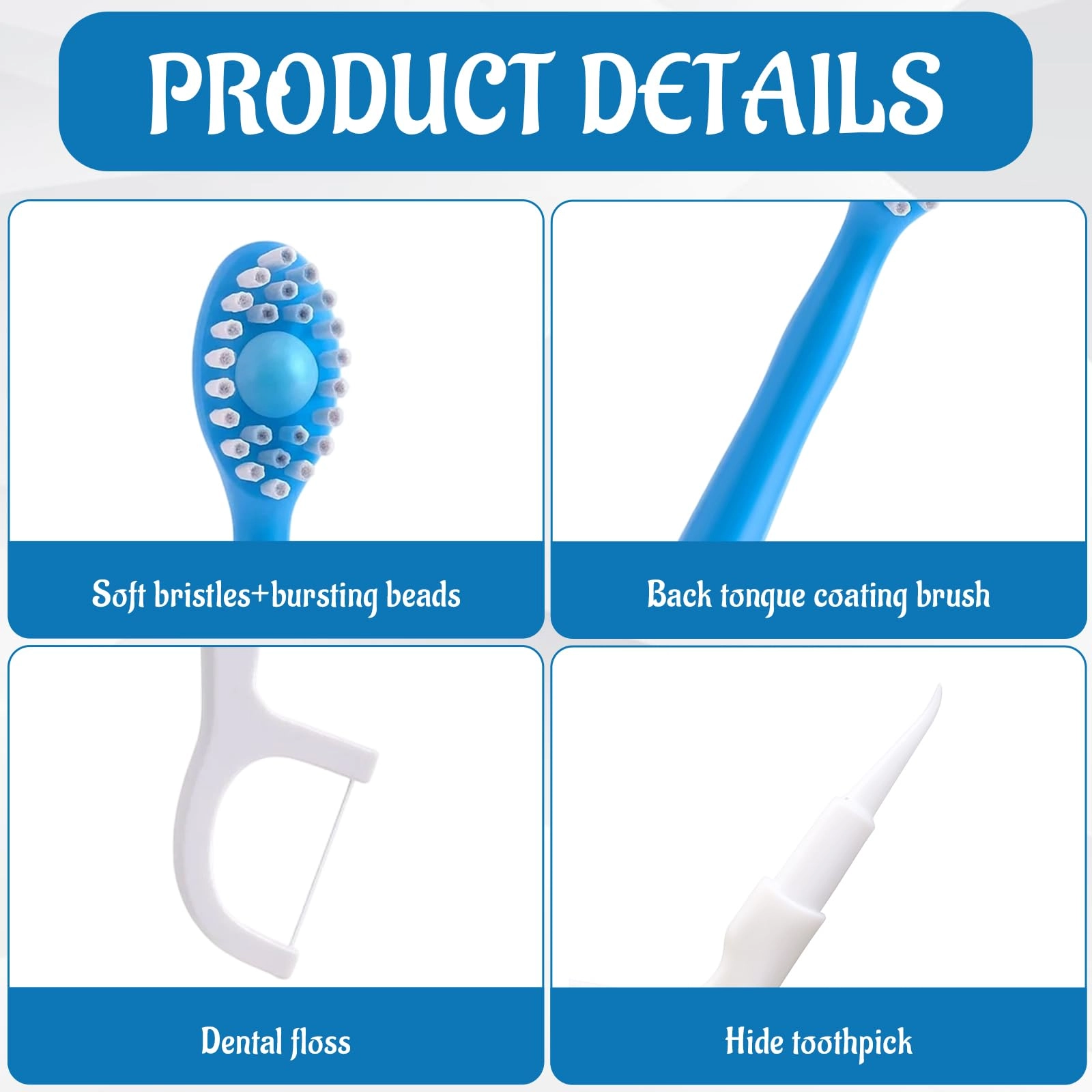 disposable toothbrush - 24-Piece Pack With Toothpaste