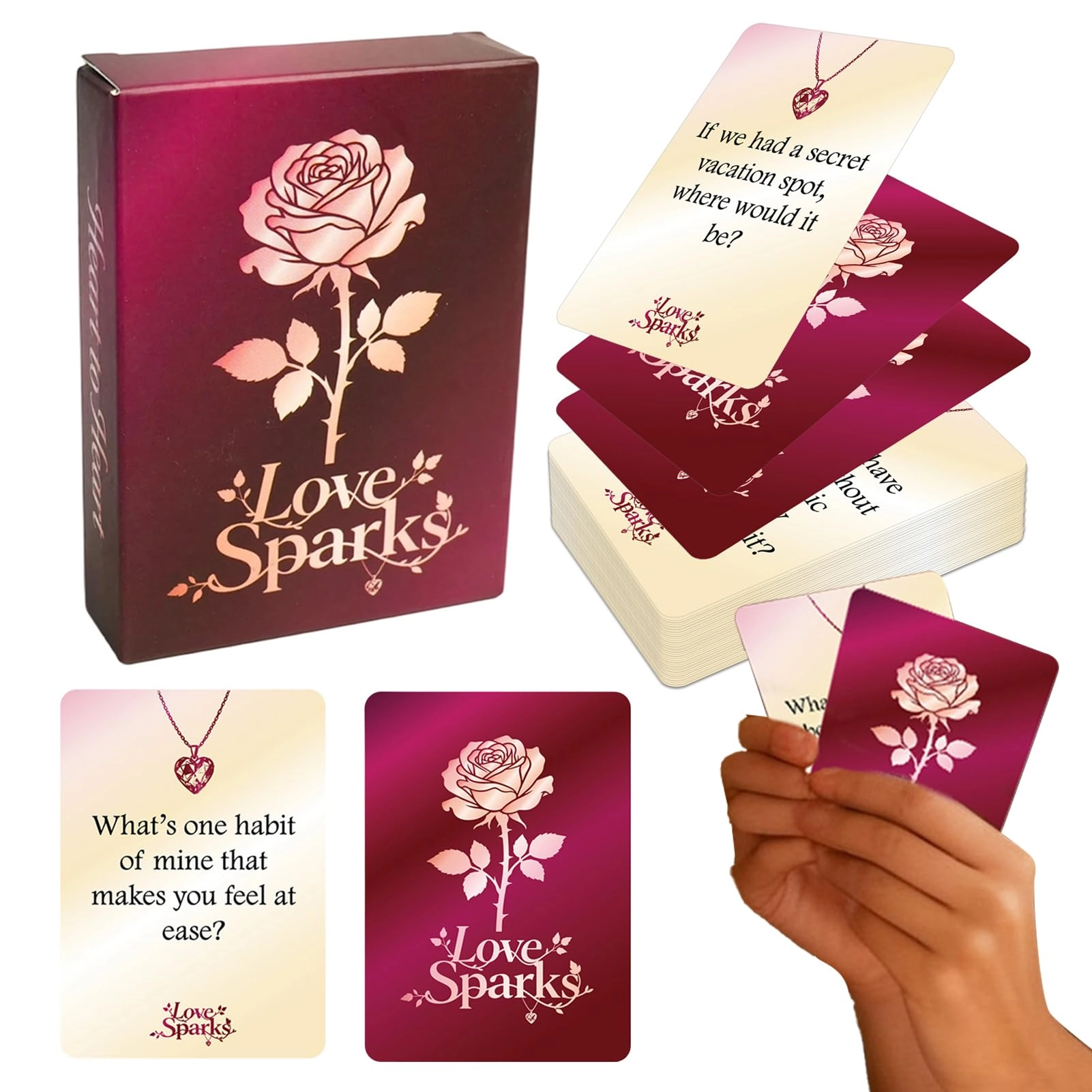 Gnrique Card Game For Couples - 50 Cards (French)