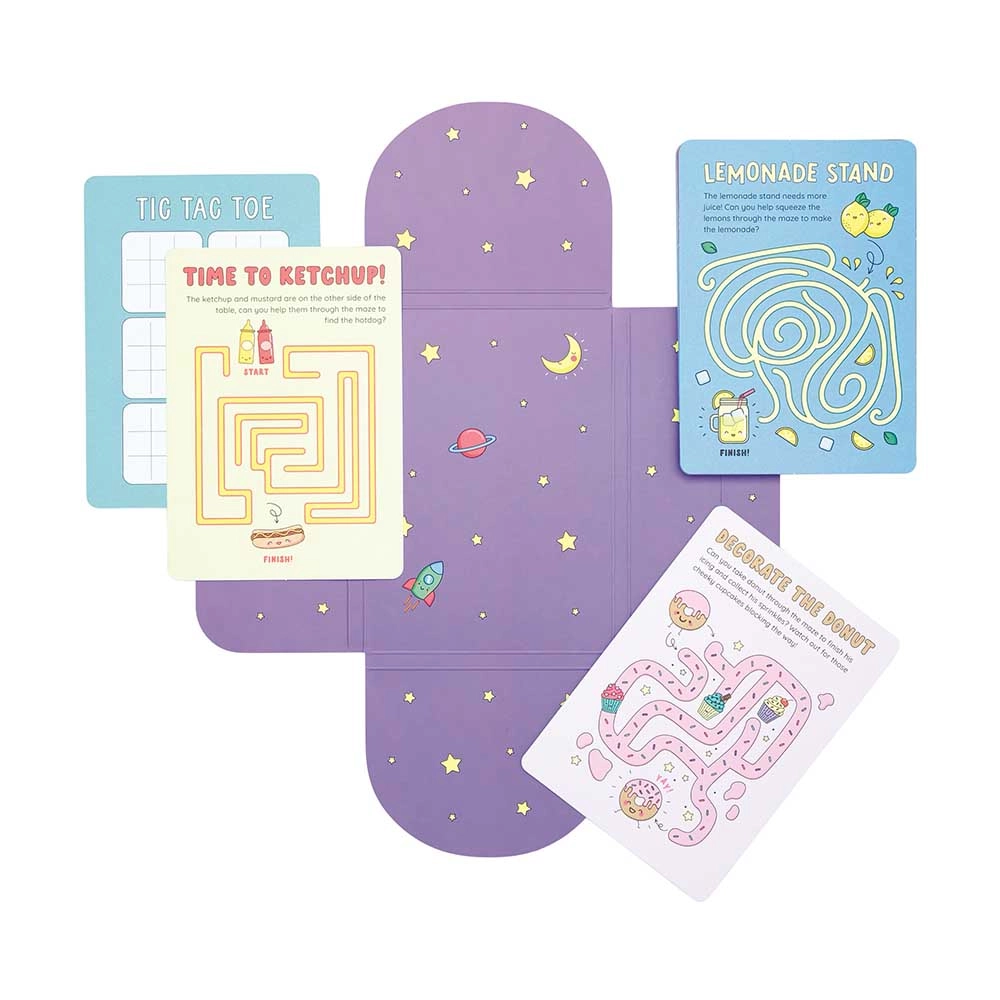 Mini Mazes Activity Cards - Suitable for 4 years and above 24pcs