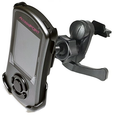 Simple-Lock Car Air Vent Holder Mount - Fits horizontal and vertical vents Dual tab connection