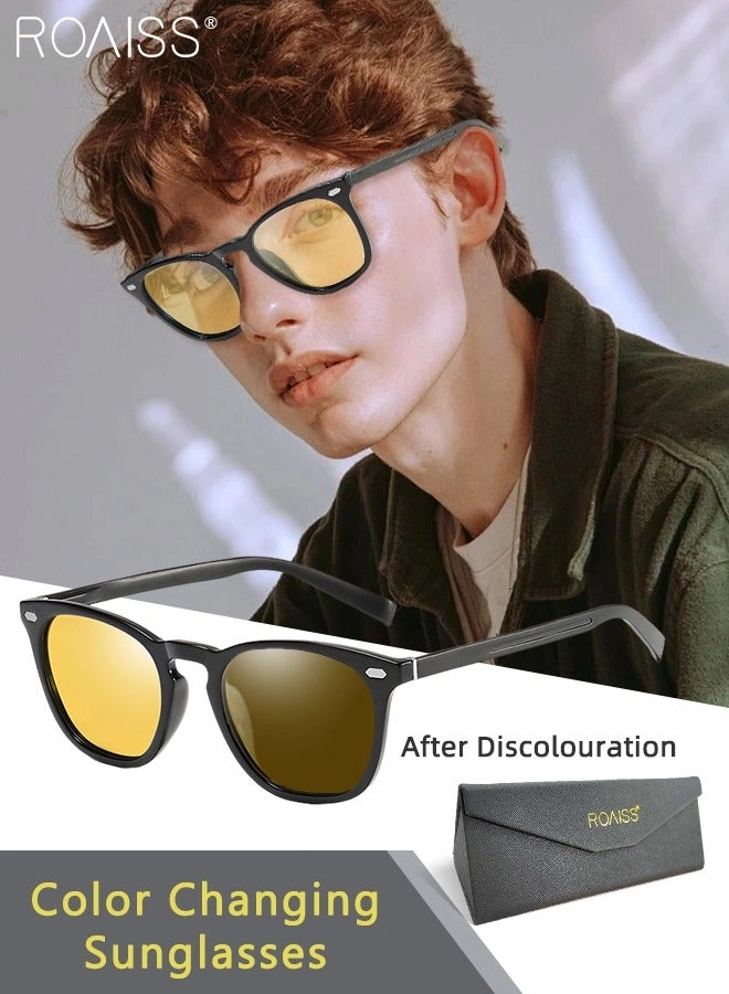 Square Polarized Driving Sunglasses - 61 mm Grey