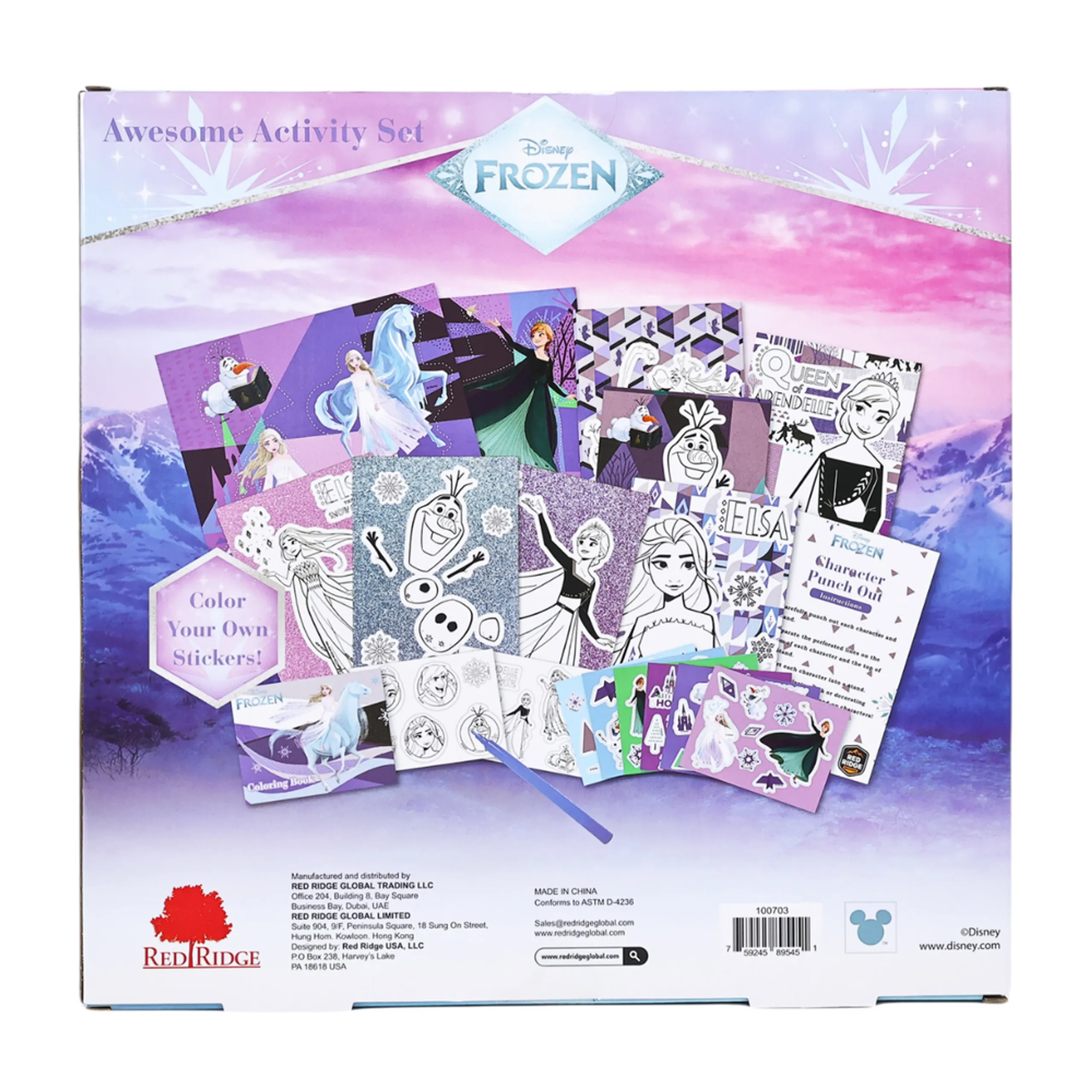 Frozen Hours Of Fun Awesome Activity Set - 3+ years