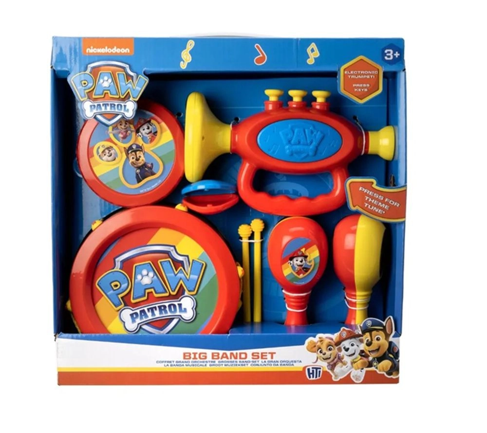 Paw Patrol Big Band Musical Toy - 3 years+ Set