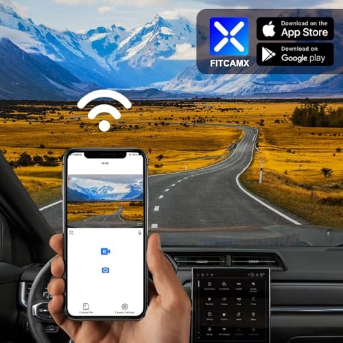 Dual Dash Cam - Front 2160P+Rear 1080P