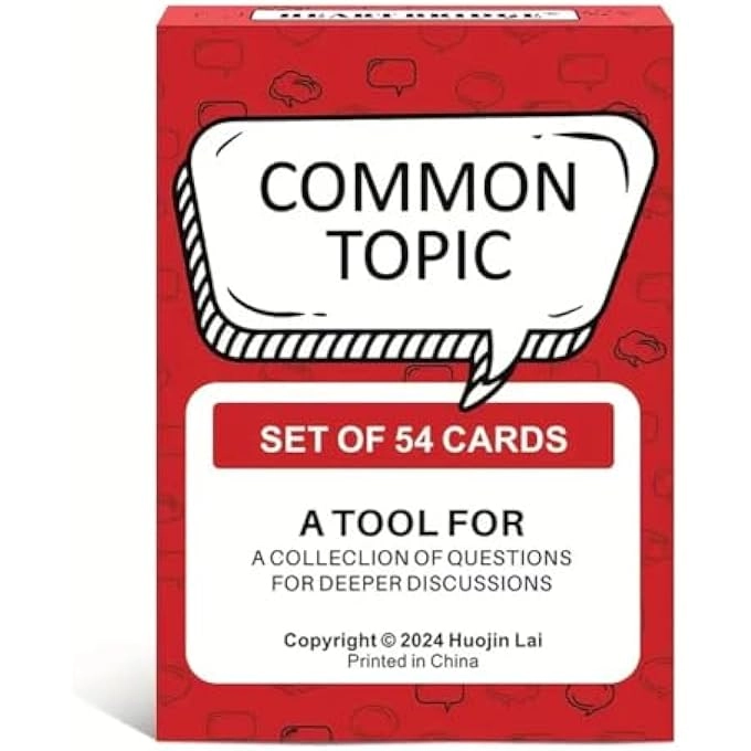 Generic Common Topic Card Game
