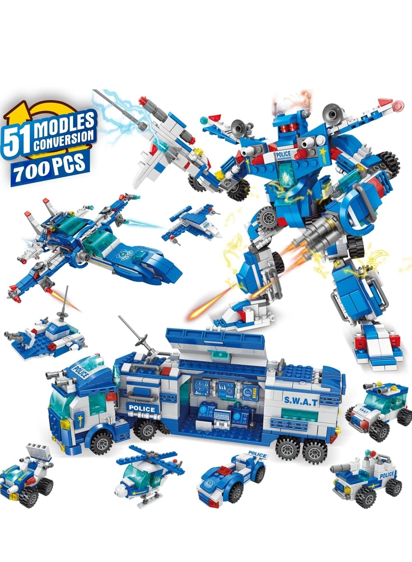 Robot Truck Kit - 51 Models