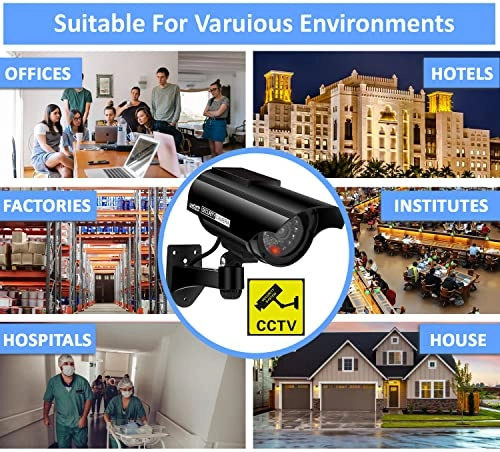 Dummy CCTV Security Camera - Indoor/Outdoor