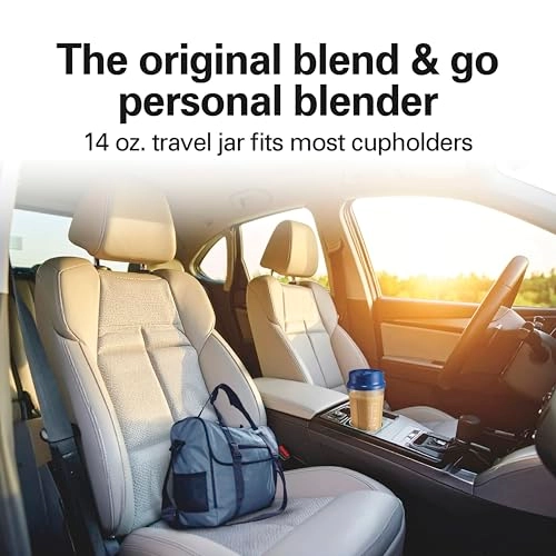 51132 - Personal Smoothie Blender with Travel Cup and One-Touch Blending
