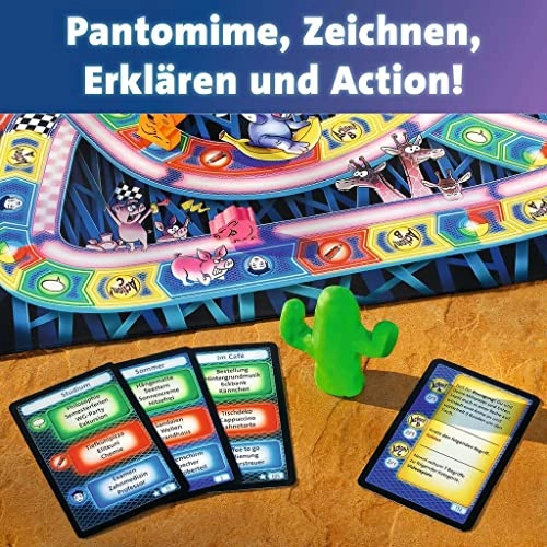 Nilpferd in der Achterbahn - Party Game (German)