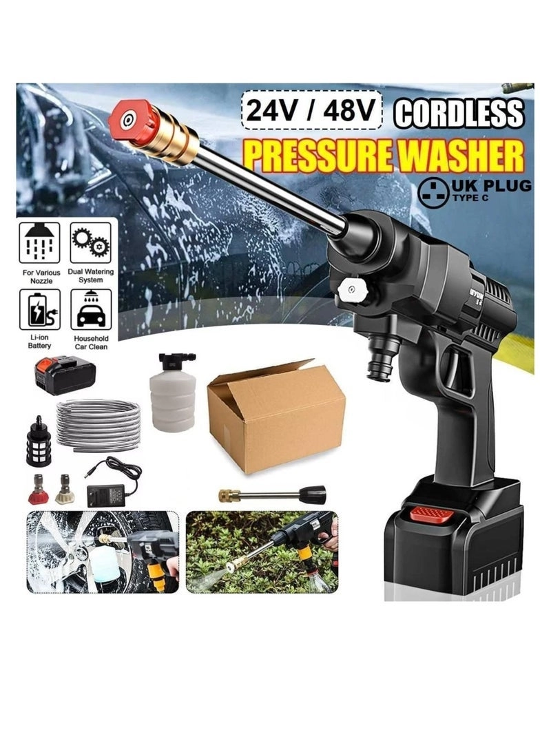 Cordless Portable Washer - 48V 200W 30Bar