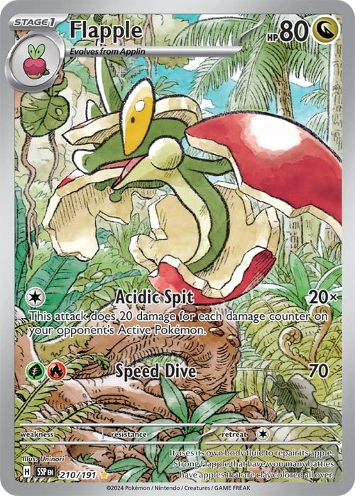 Pokémon Flapple 210/191