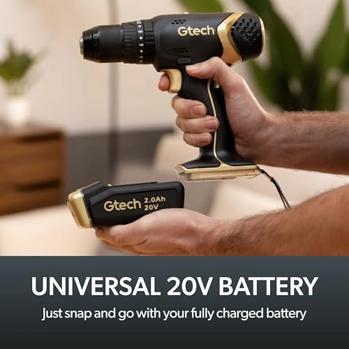 Combi Drill - 20 Volts Battery Powered