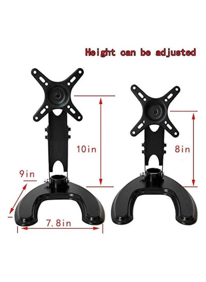 Single Monitor Table Stand - 13” to 32” VESA 75 x 75 -100 x 100