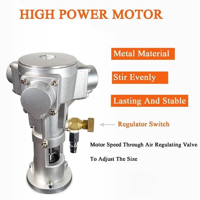 Pneumatic Mixer - 1000L 3/4HP