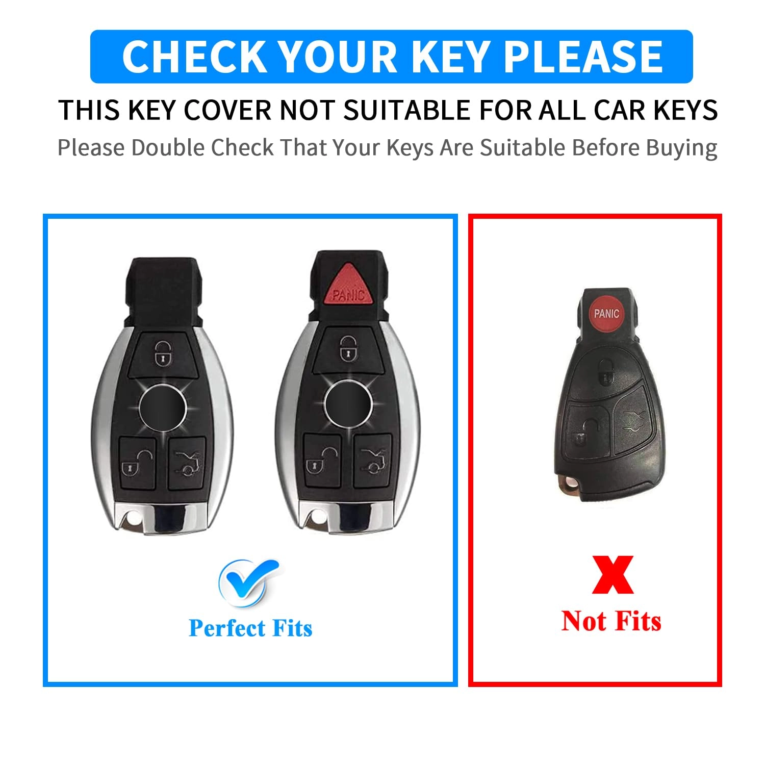 Key Fob Cover - E-Class S-Class A-Class C-Class G-Class