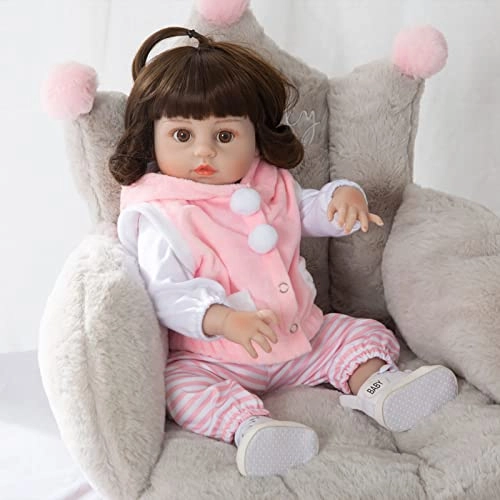 Reborn Baby Doll - 19 Inch Vinyl Girl