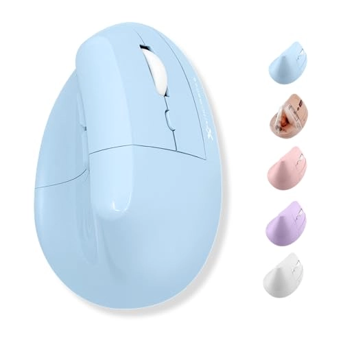 Vertical Ergonomic Mouse - 2.4G wireless receiver Bluetooth