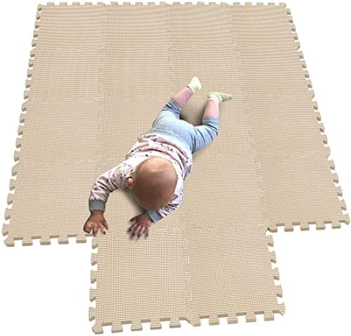 MQIAOHAM 18 Pieces Puzzle Play Mats - 172cm x 87cm 1cm