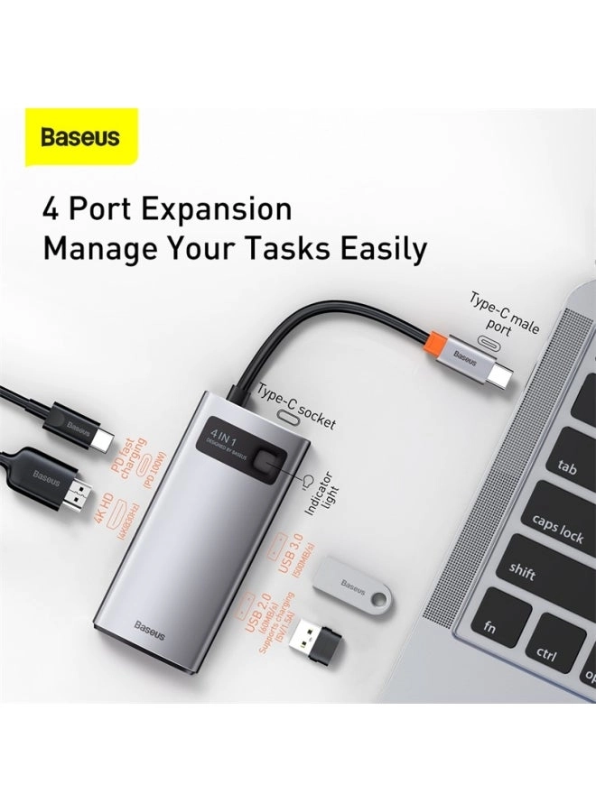 USB C Hub - 4-in-1 4K HDMI