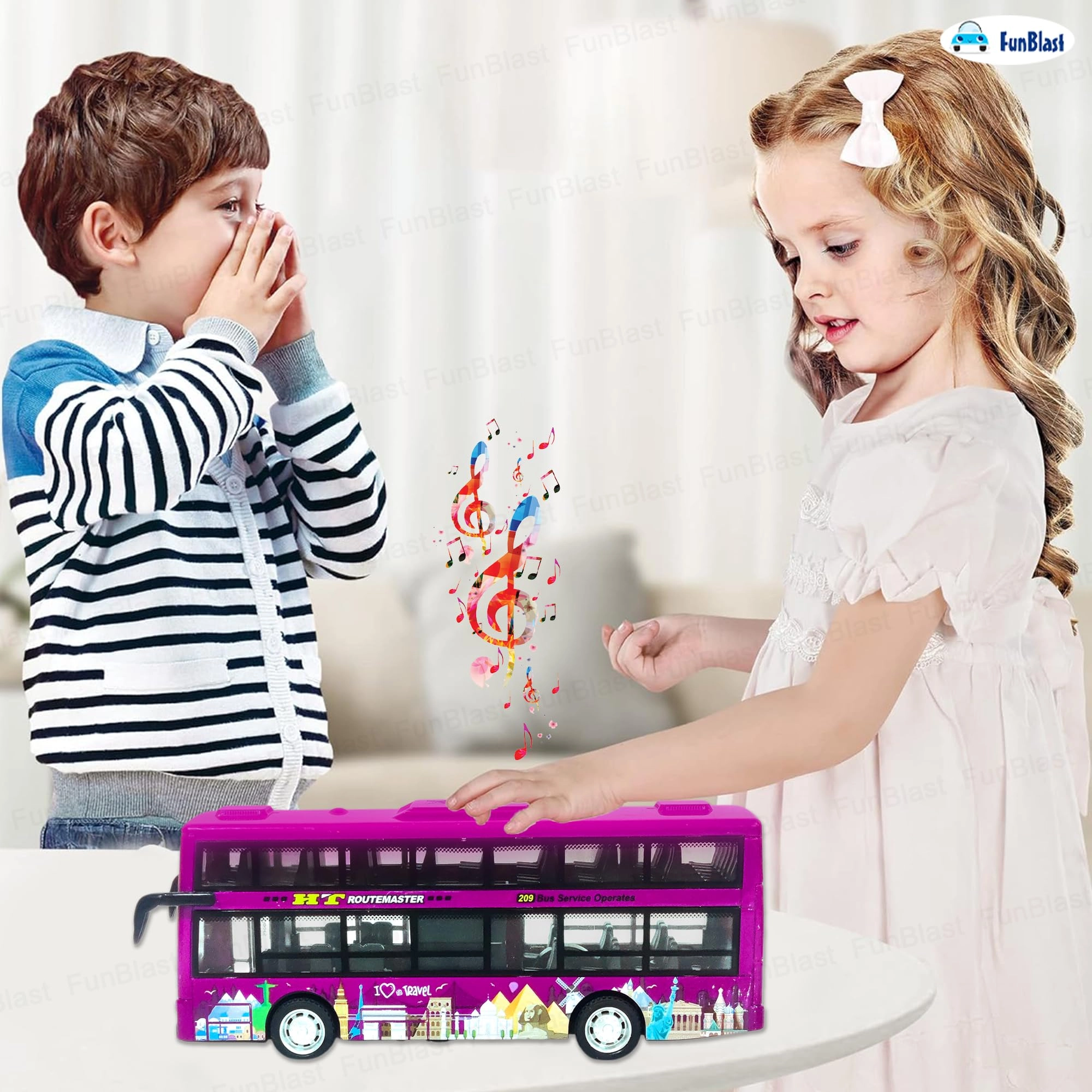 City Bus Toy - 1 Count