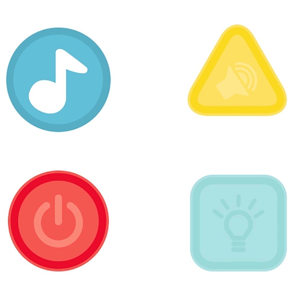 3-in-1 Light-Up Activity Playgym - Includes 30 colorful balls Suitable for 0 to 12 mo